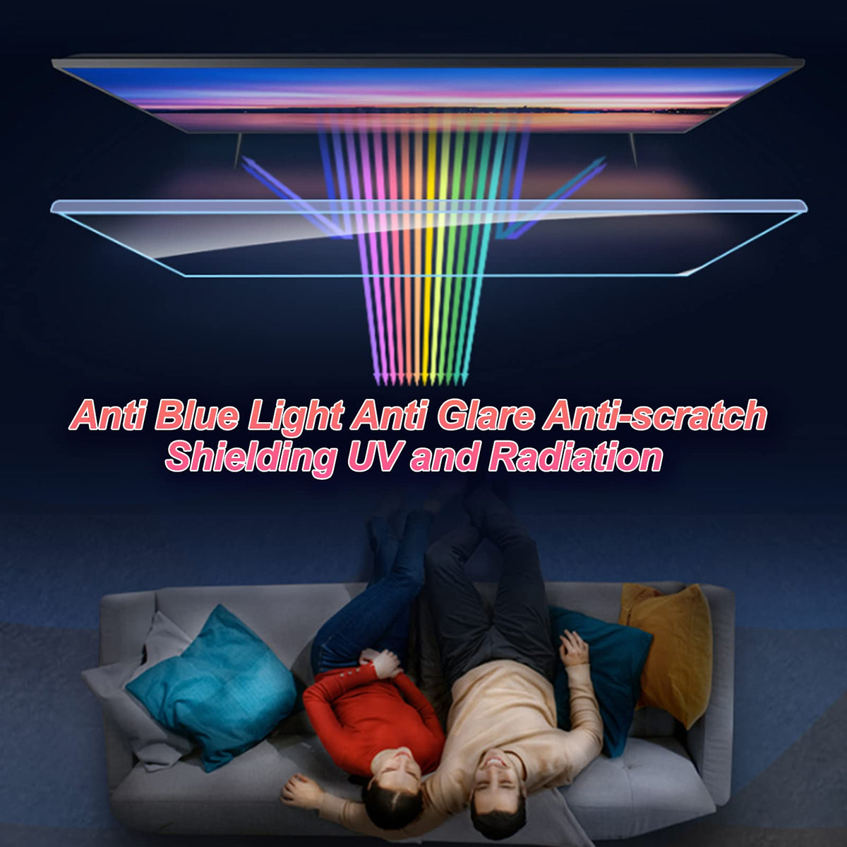Anti-Glare Screen Protector for 40 Inch TV A796547