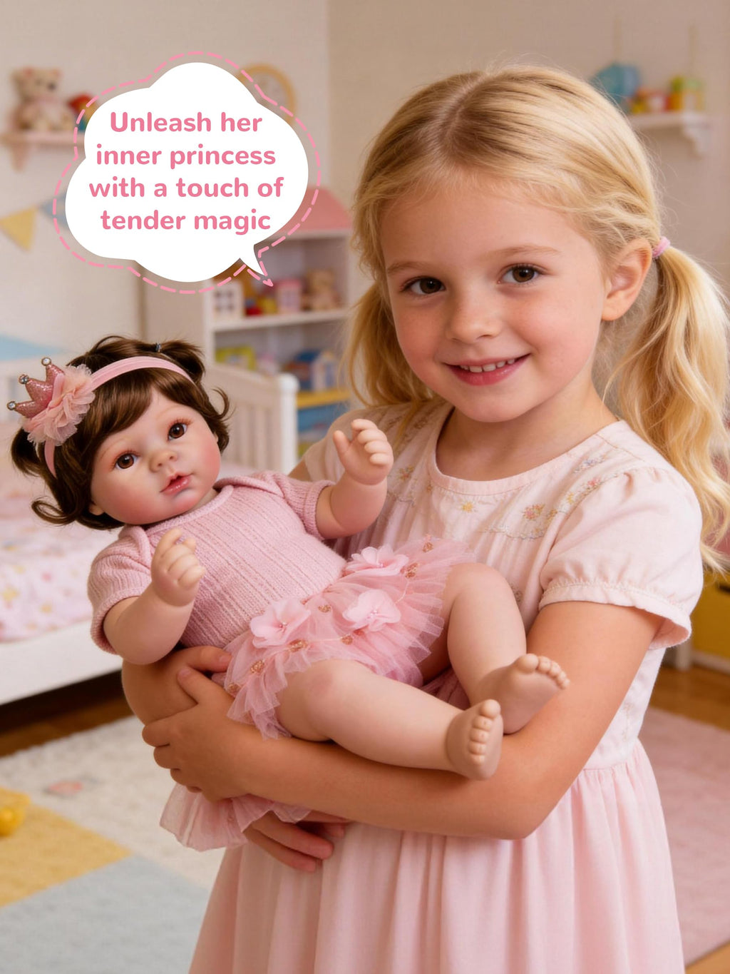 Pink Baby Doll Clothes 17-20 Inches V57297