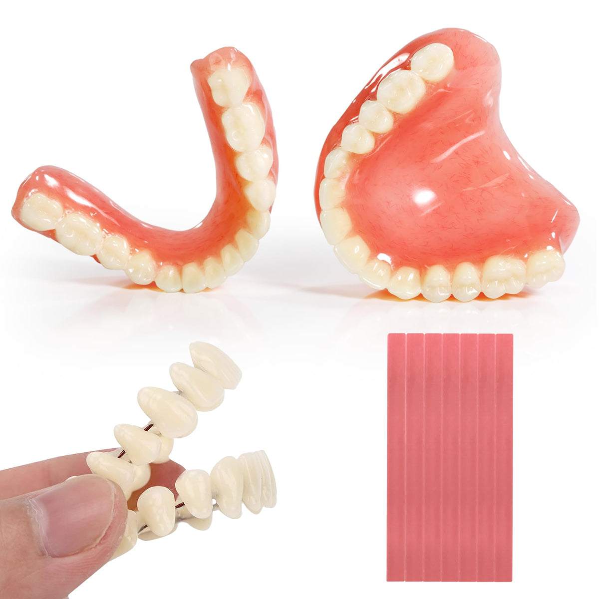 DIY Denture Kit for Upper & Lower Teeth U309951