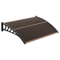 40" x 60" Polycarbonate Door Awning O6149