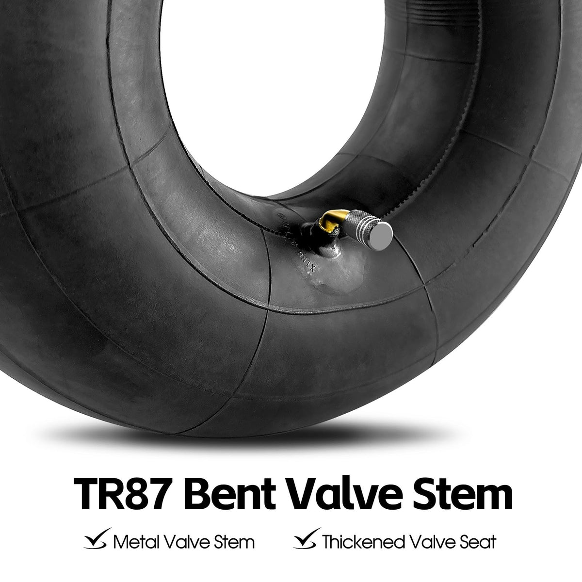 15x6.00-6" Inner Tube with TR87 Bent Valve Stem 2 Pack H75141