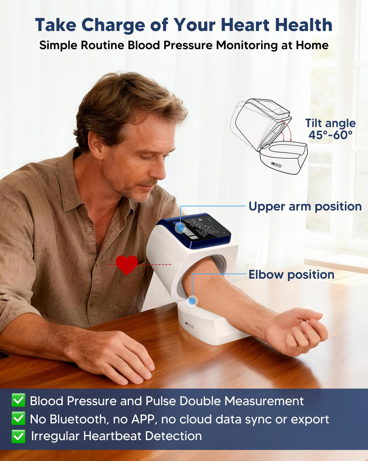 Blood Pressure Monitor Upper Arm F918506