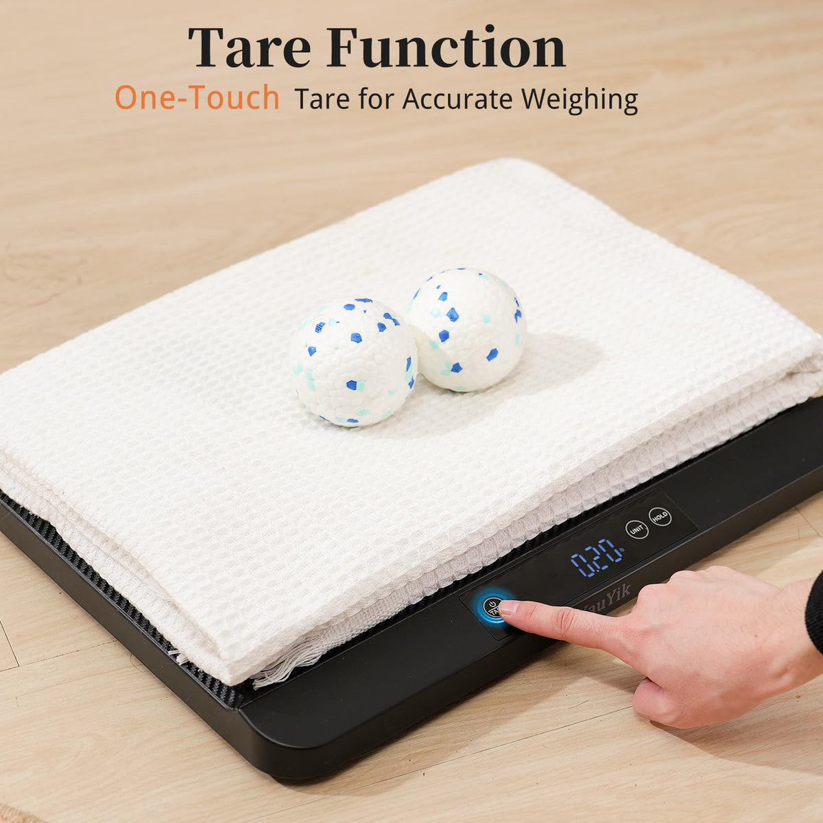 Digital Pet Scale with Non-Slip Mat, Up to 88lb, Black H510