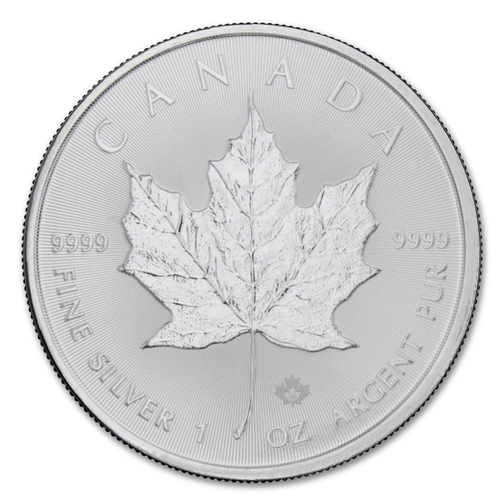 1 oz Canadian Maple Leaf Silver S4381