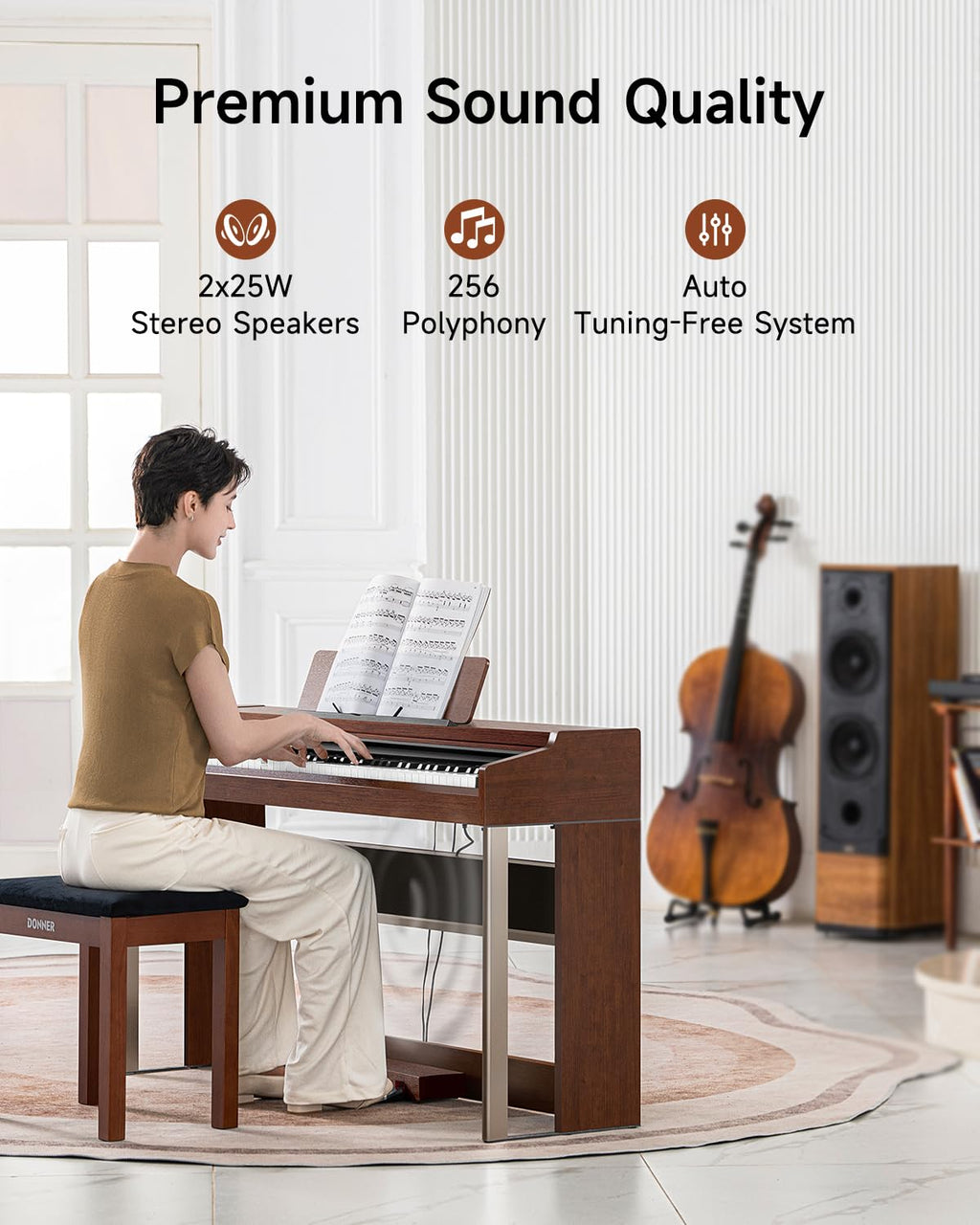 88 Key Graded Weighted Digital Piano Y690129