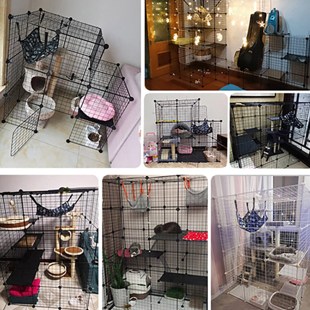 Metal Wire Small Animal Cage 111 * 75 * 109cm Y749