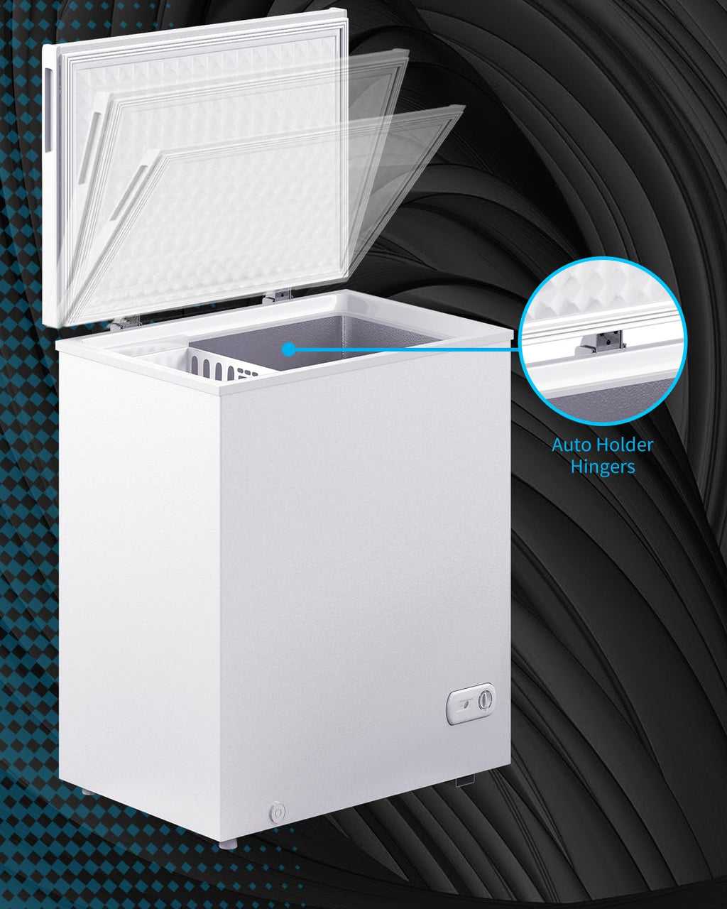 White 10.0 Cu Ft Chest Freezer A7784