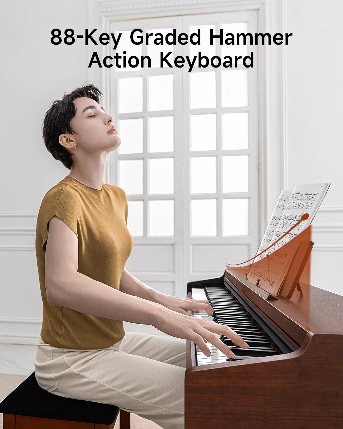 88 Key Graded Weighted Digital Piano Y690129