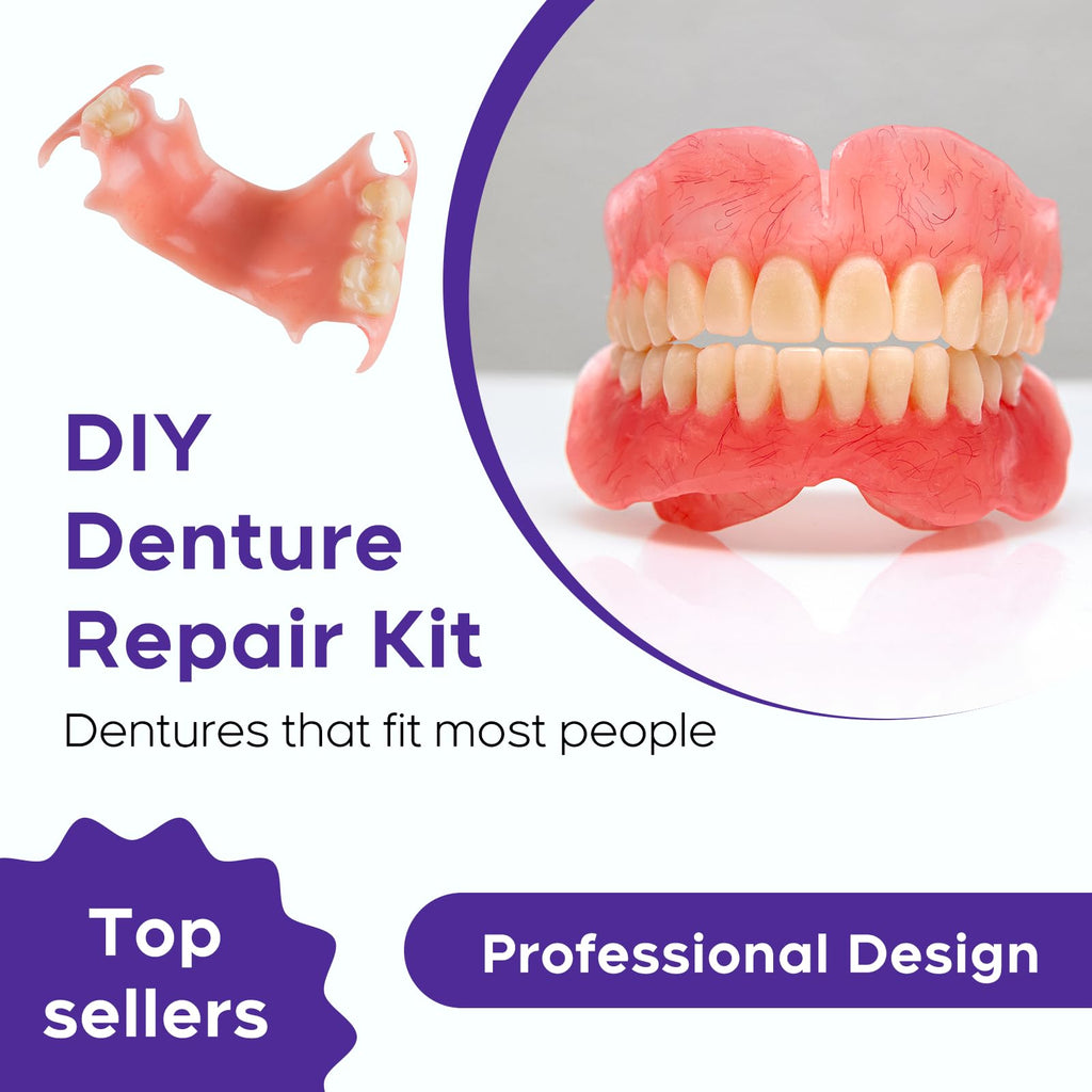 DIY Denture Kit for Upper & Lower Teeth U309951