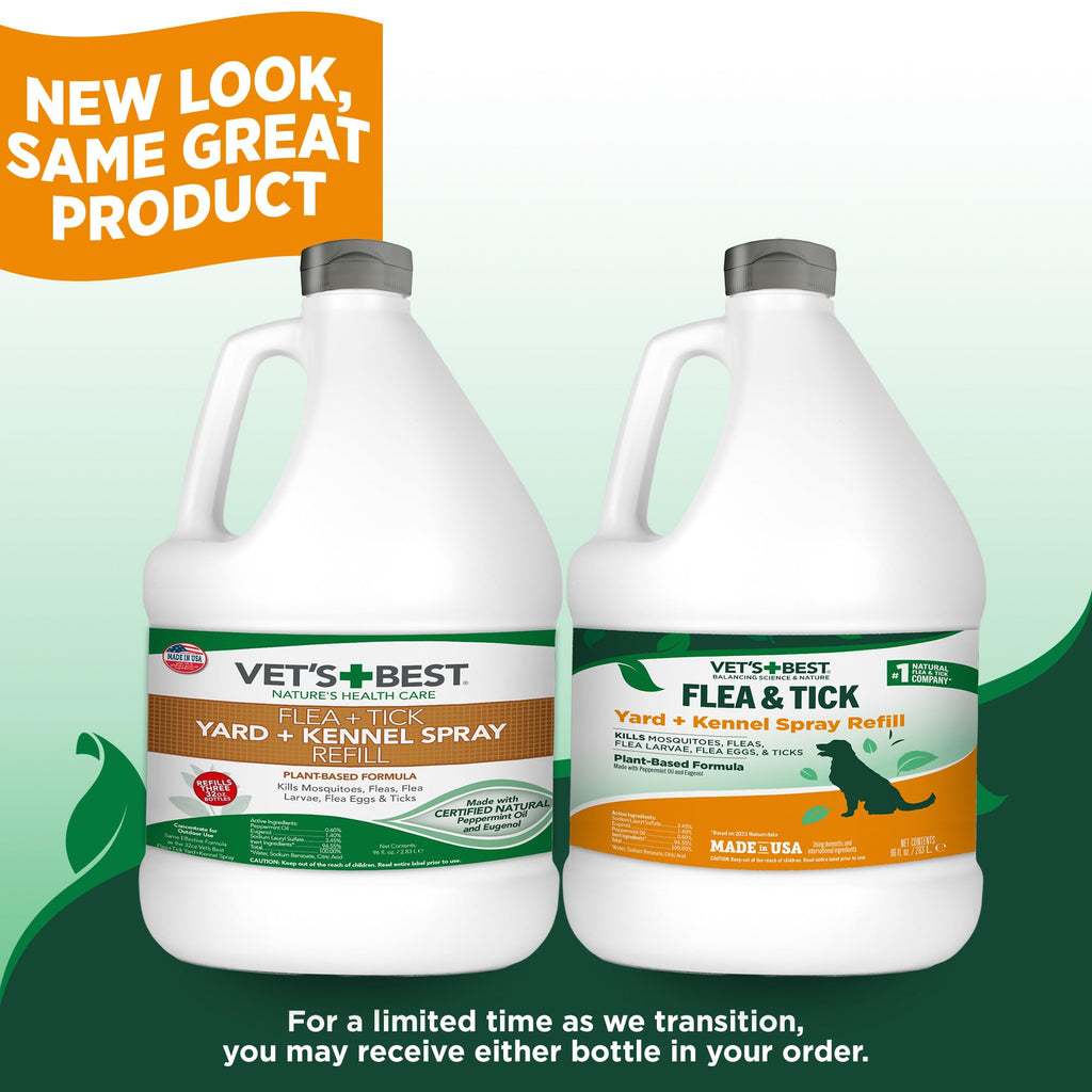 Flea & Tick Mosquito Yard & Kennel Spray for Dogs, 32 oz K55613