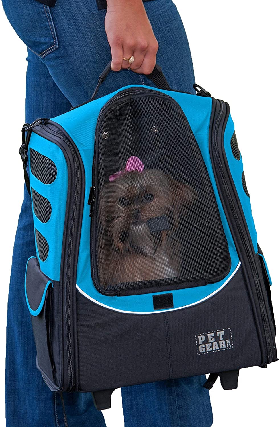 Ocean Blue Pet Backpack X6484