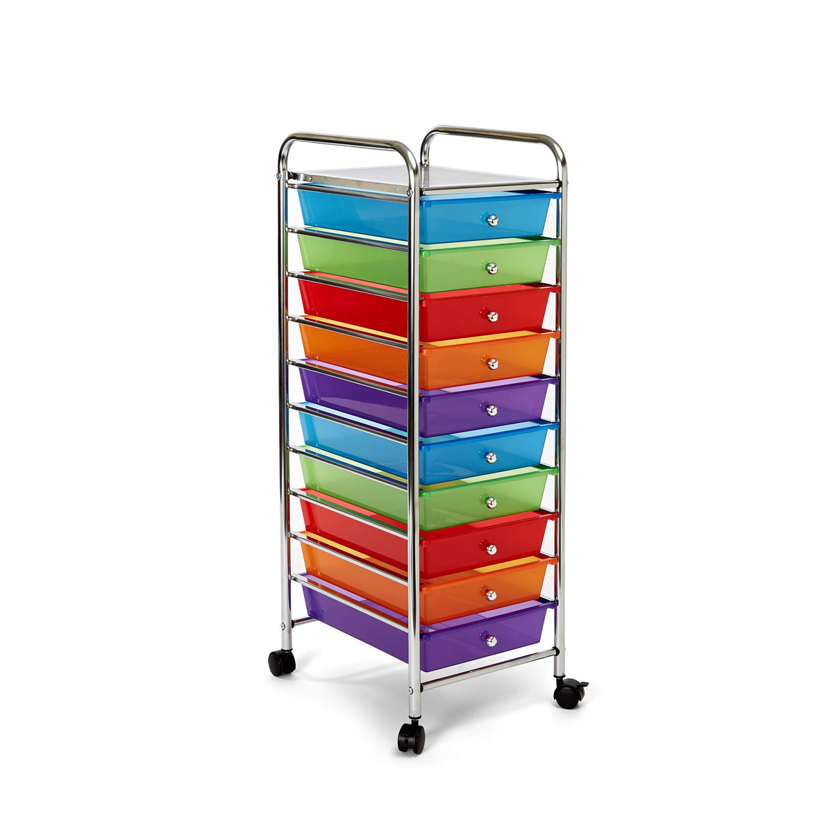 10 Drawer Rolling Storage Cart P938