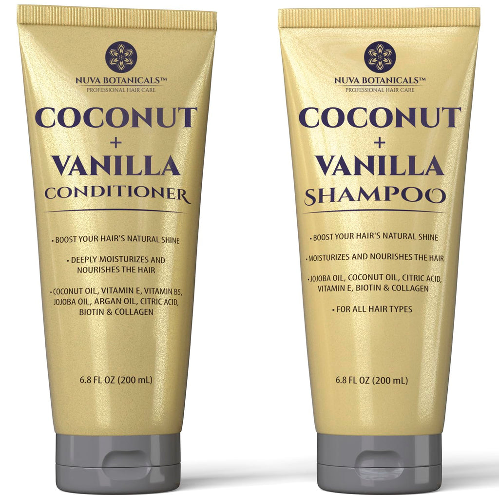 Coconut Shampoo & Conditioner Set 6.8 oz X667
