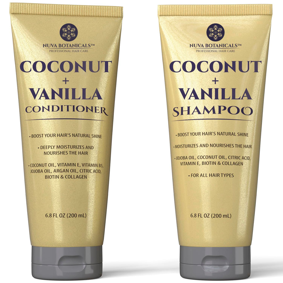 Coconut Shampoo & Conditioner Set 6.8 oz X667