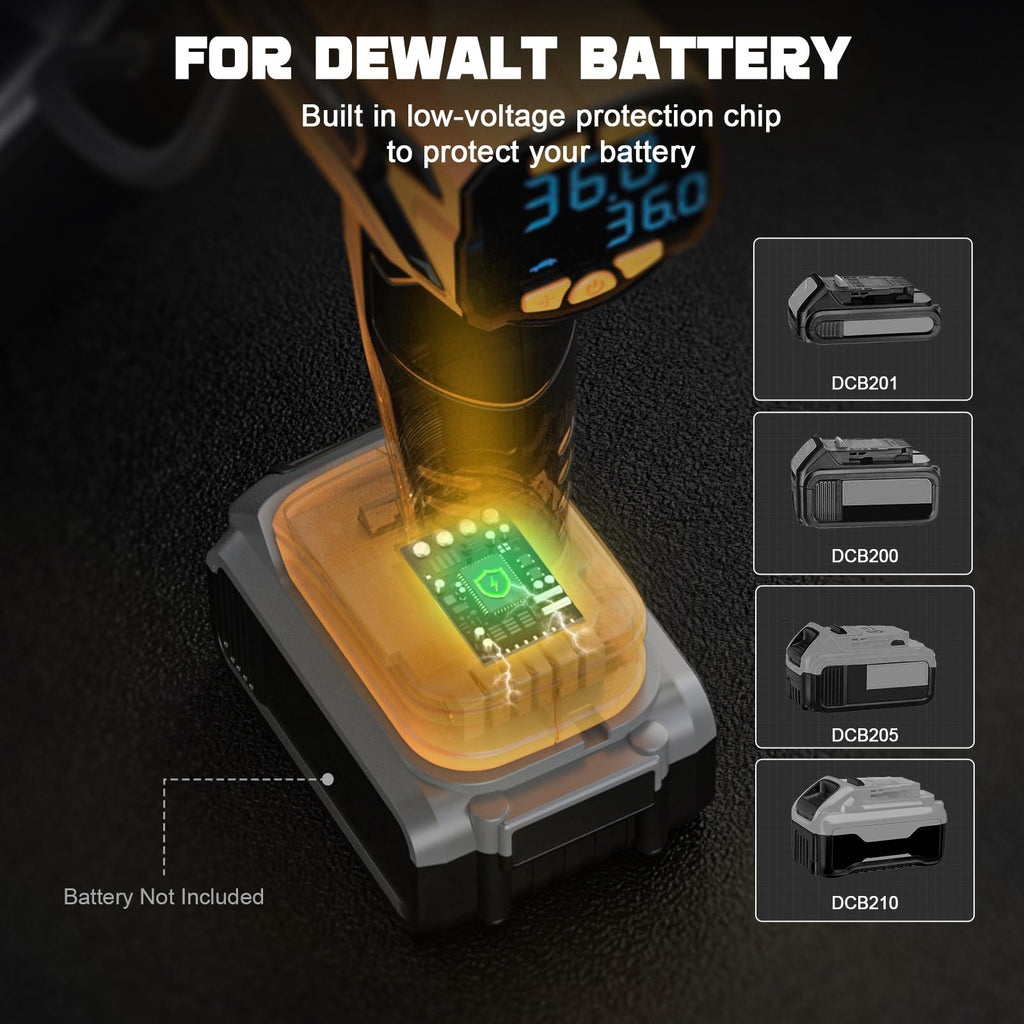 Cordless Portable Tire Inflator Air Compressor 160PSI Digital Pressure Gauge A898876