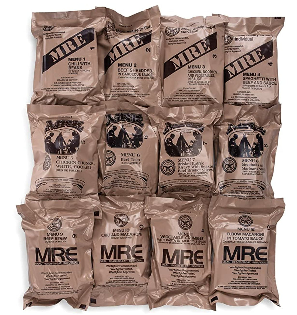 24ct MRE Meals Ready to Eat L295