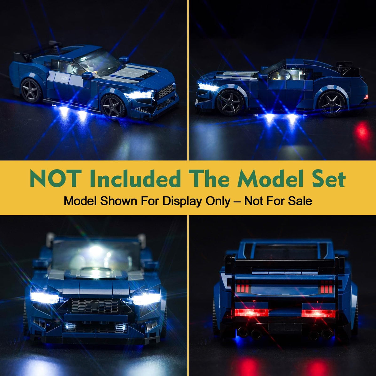 LED Light Kit Compatible with Building Set U614343