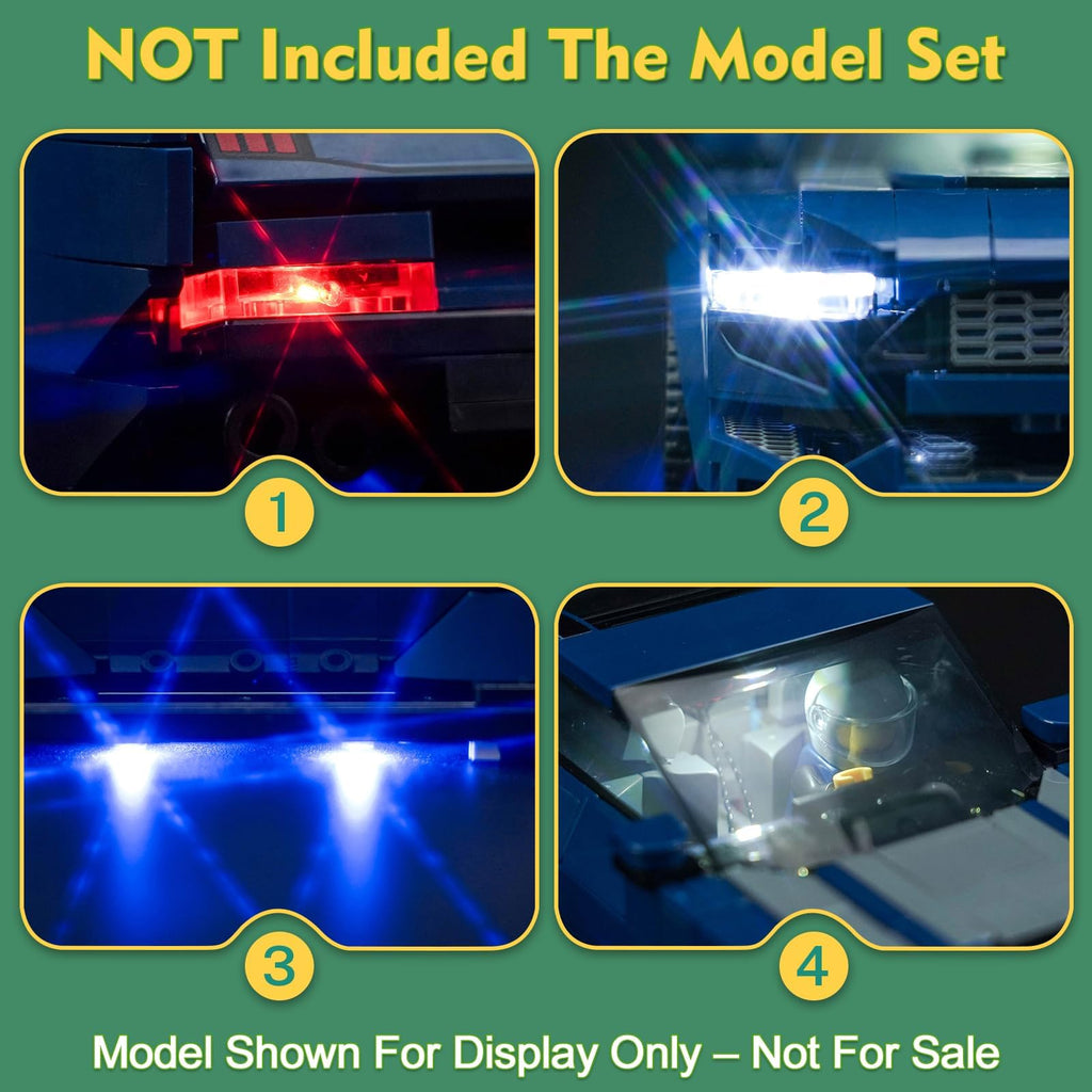 LED Light Kit Compatible with Building Set U614343