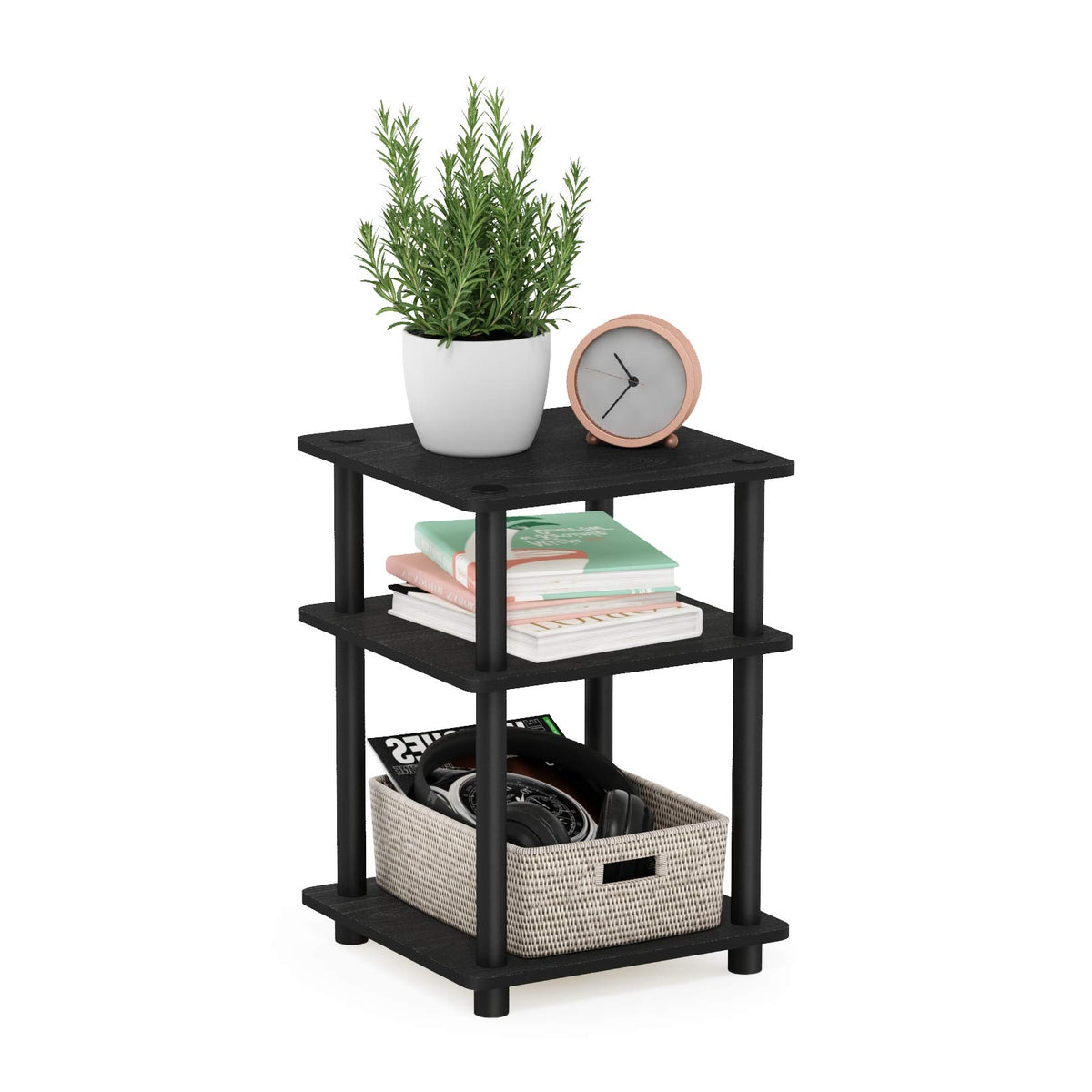 3-Tier Square Side Table A809