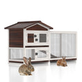 60" Wooden Rabbit Hutch K676088