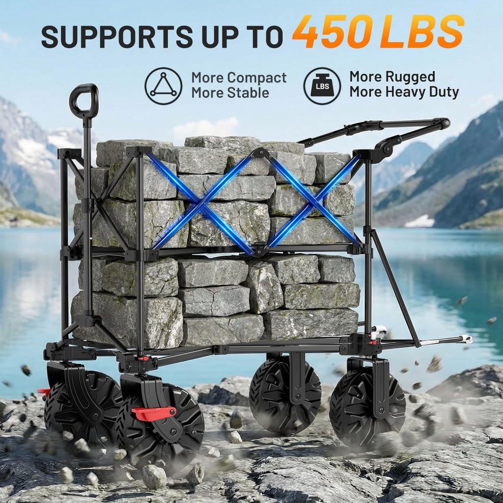 Double Decker Wagon 400L Capacity 450lb Load X983704