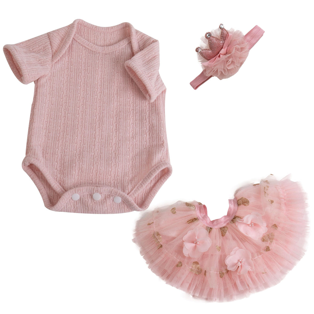 Pink Baby Doll Clothes 17-20 Inches V57297
