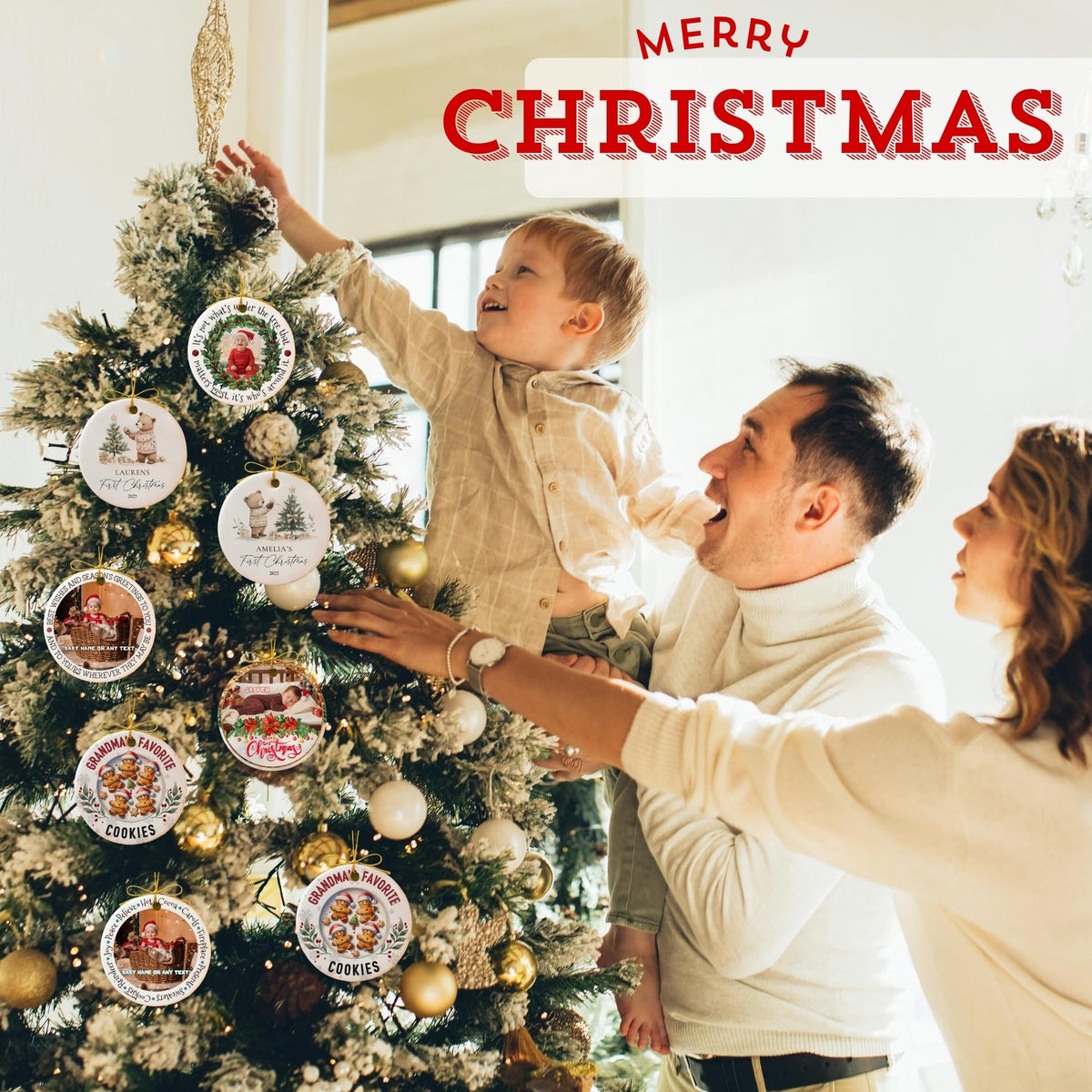 Baby's First Christmas Ornament 2026 A7937