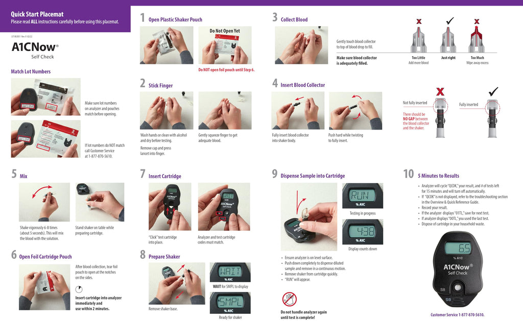 A1C Home Test Z570