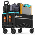 Collapsible Wagon Cart with Wheels, Black I204
