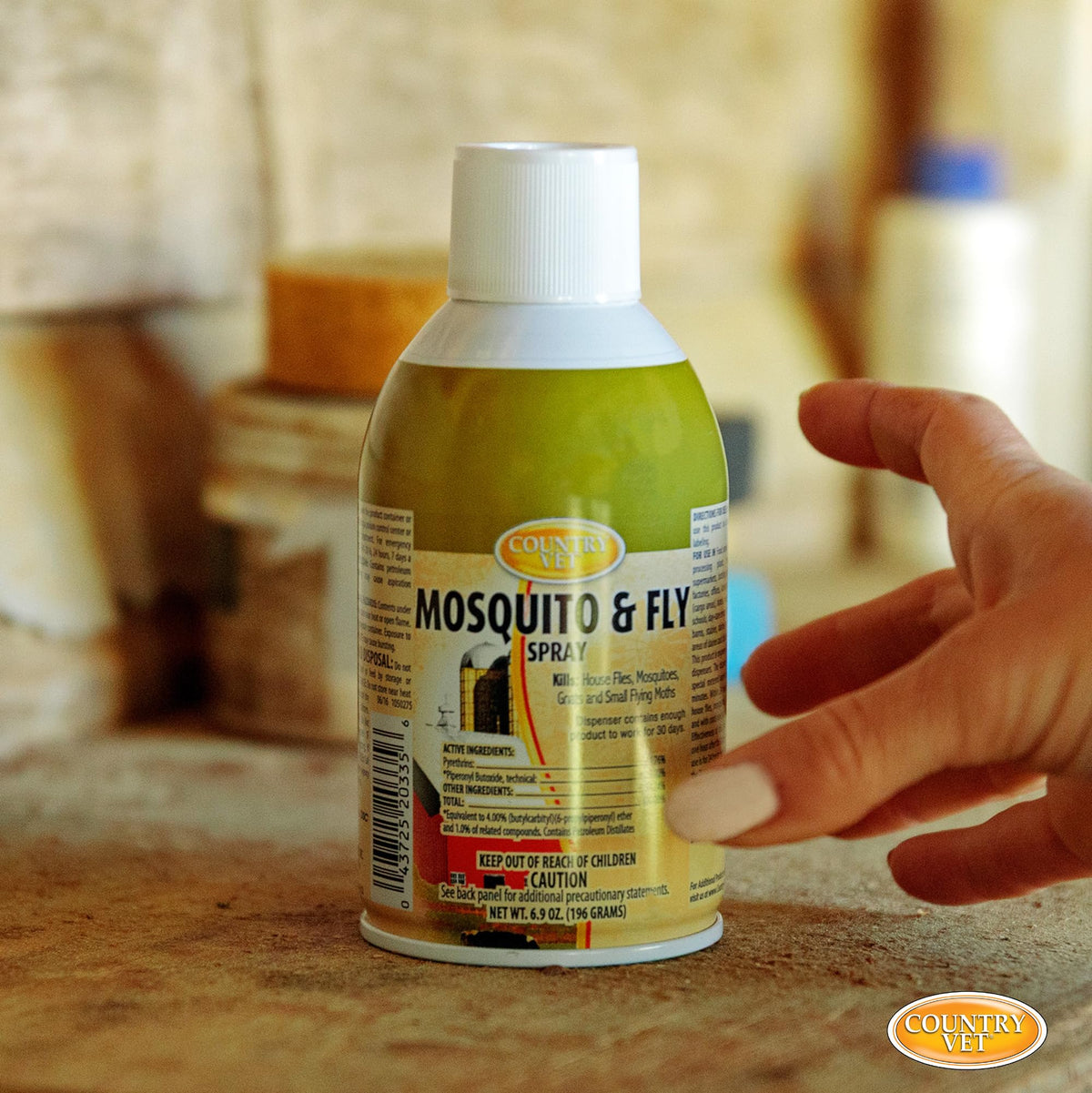Metered Mosquito and Fly Spray 6.4 oz Case of 12 E69175