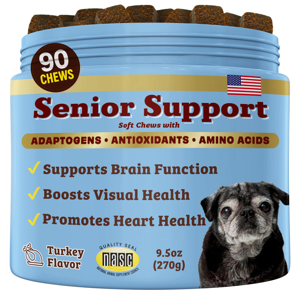 Senior Dog Supplements Vitamins Chew 90 cnt V326861