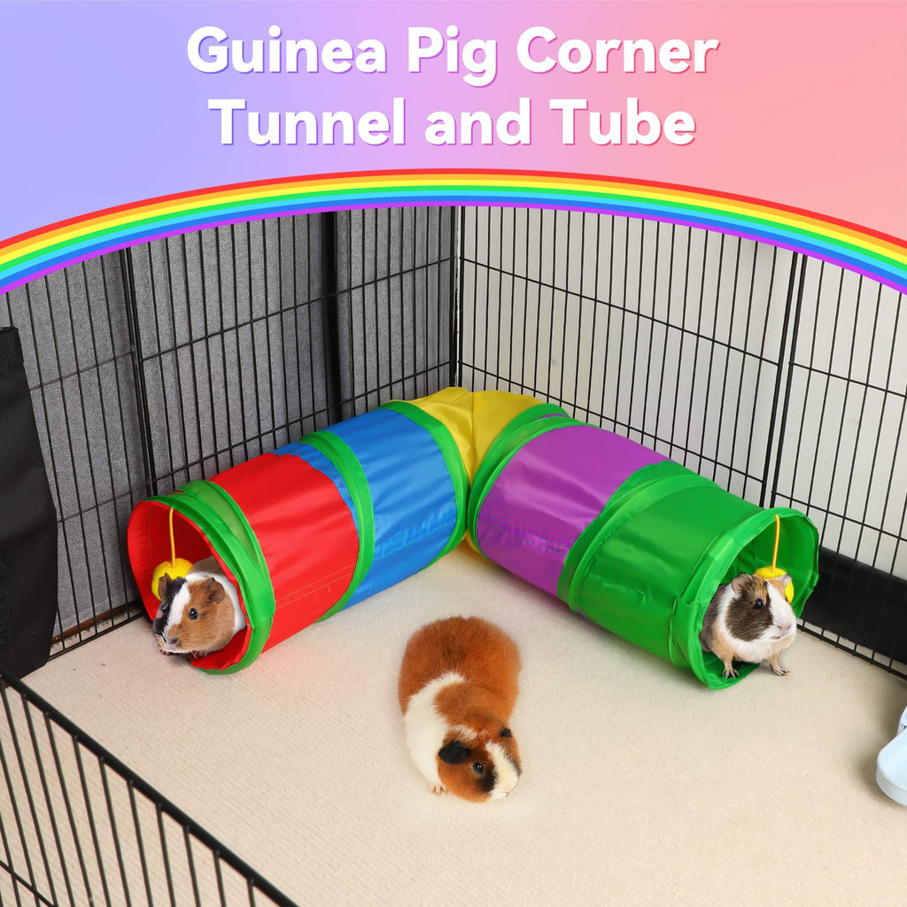 Guinea Pig Tunnels & Tubes Collapsible Small Animal Hideout T363429