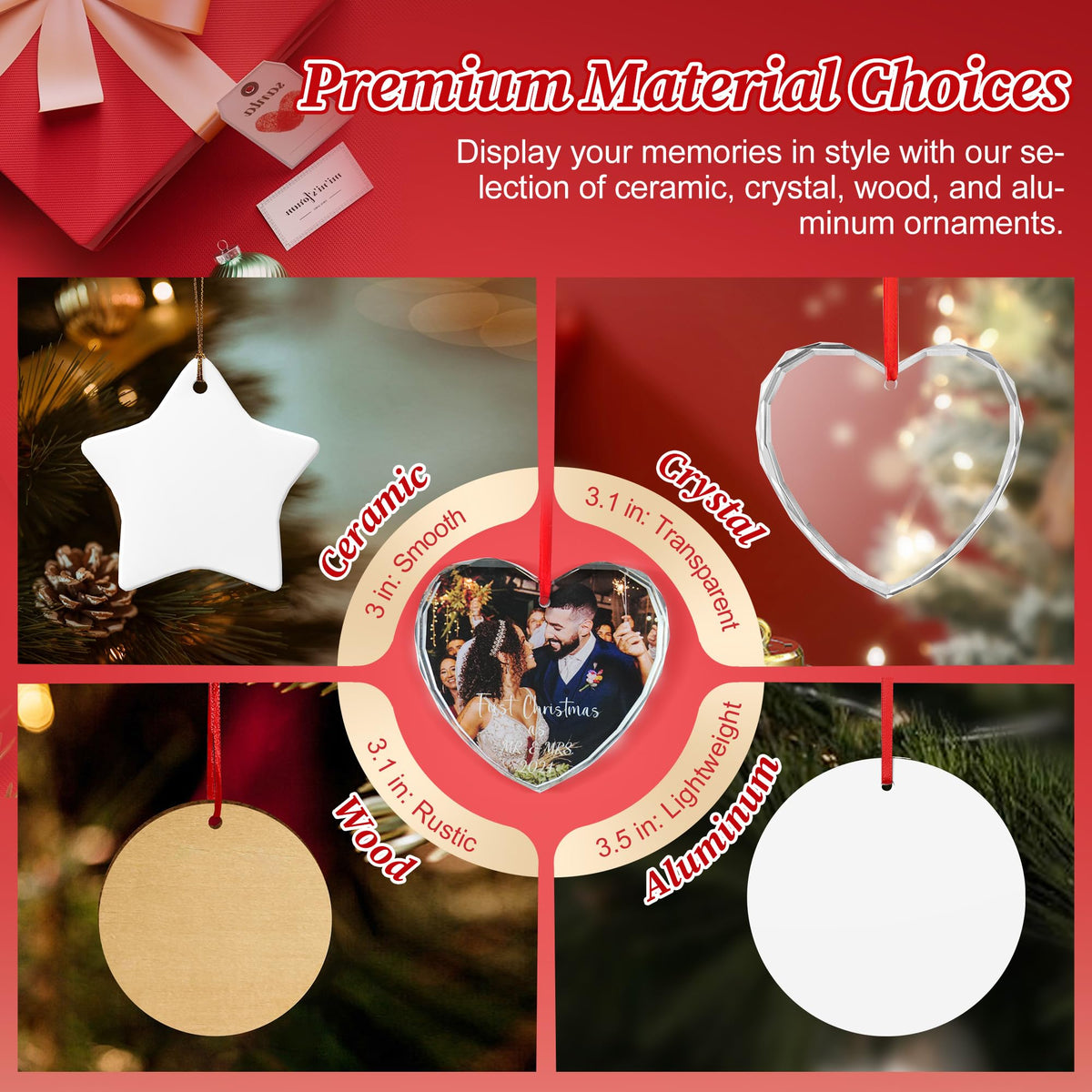 Baby's First Christmas Ornament 2026 A7937