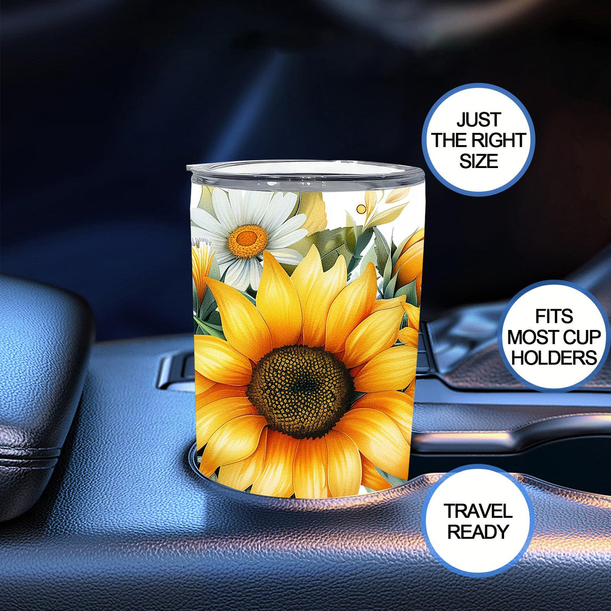 20 oz Sunflower Tumbler Cup Y955189