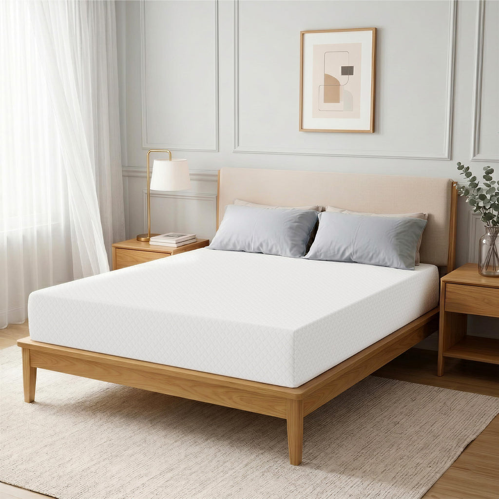 Twin Memory Foam Mattress 5 Inch Green Tea Infused J33507