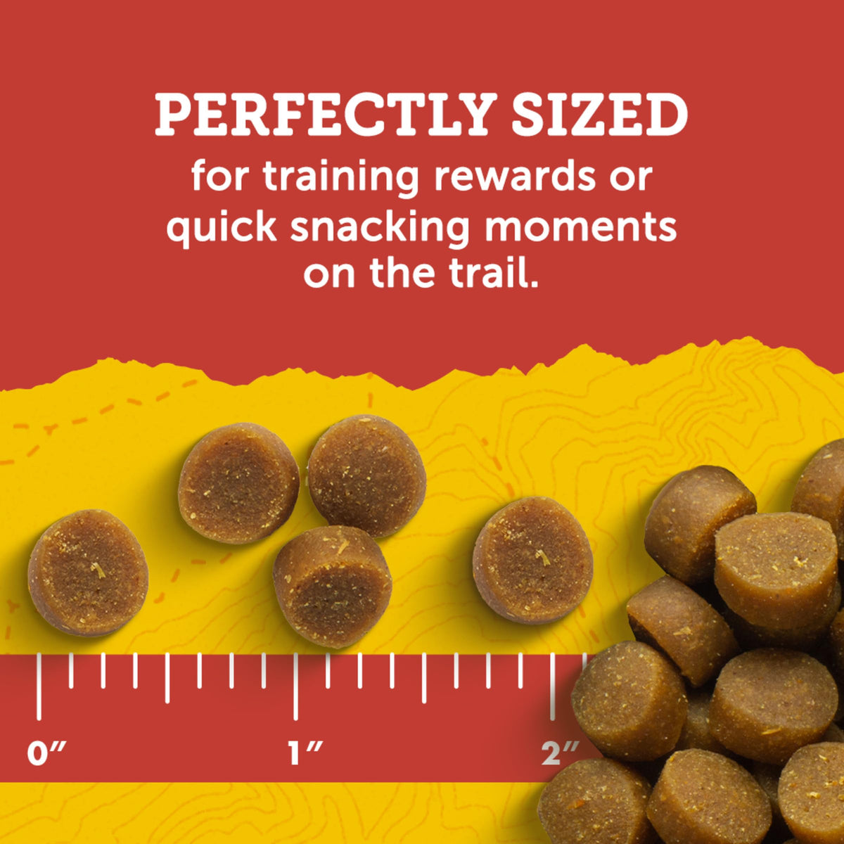 Real Peanut Butter Dog Training Treats 16 oz Z59448