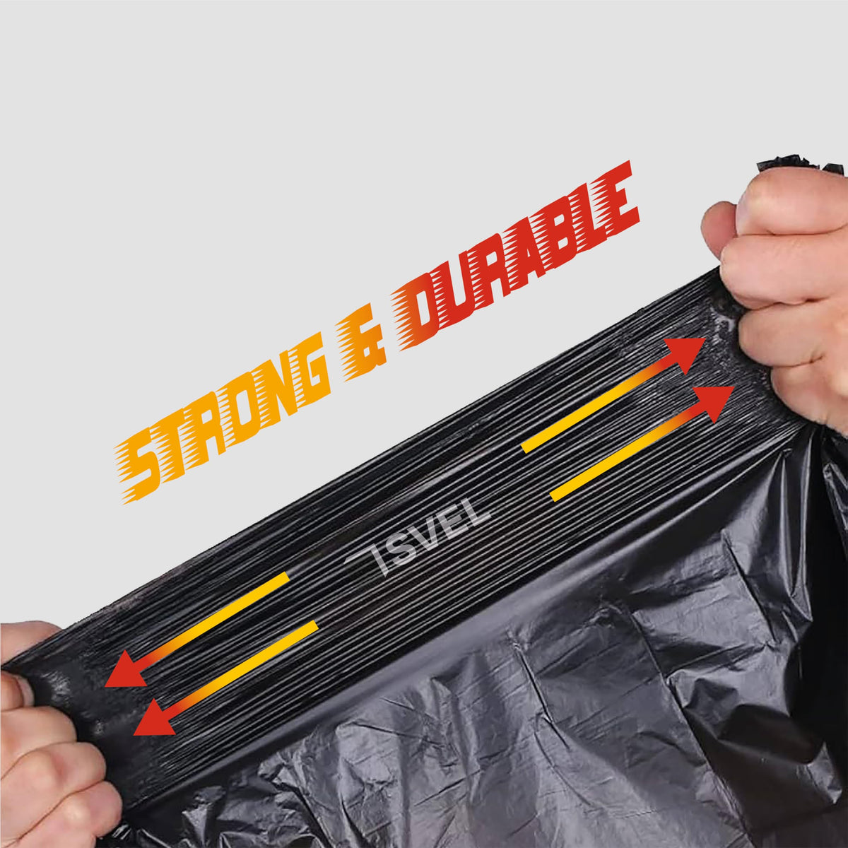 Heavy Duty 42 Gallons 2 Mil Trash Bag Q357