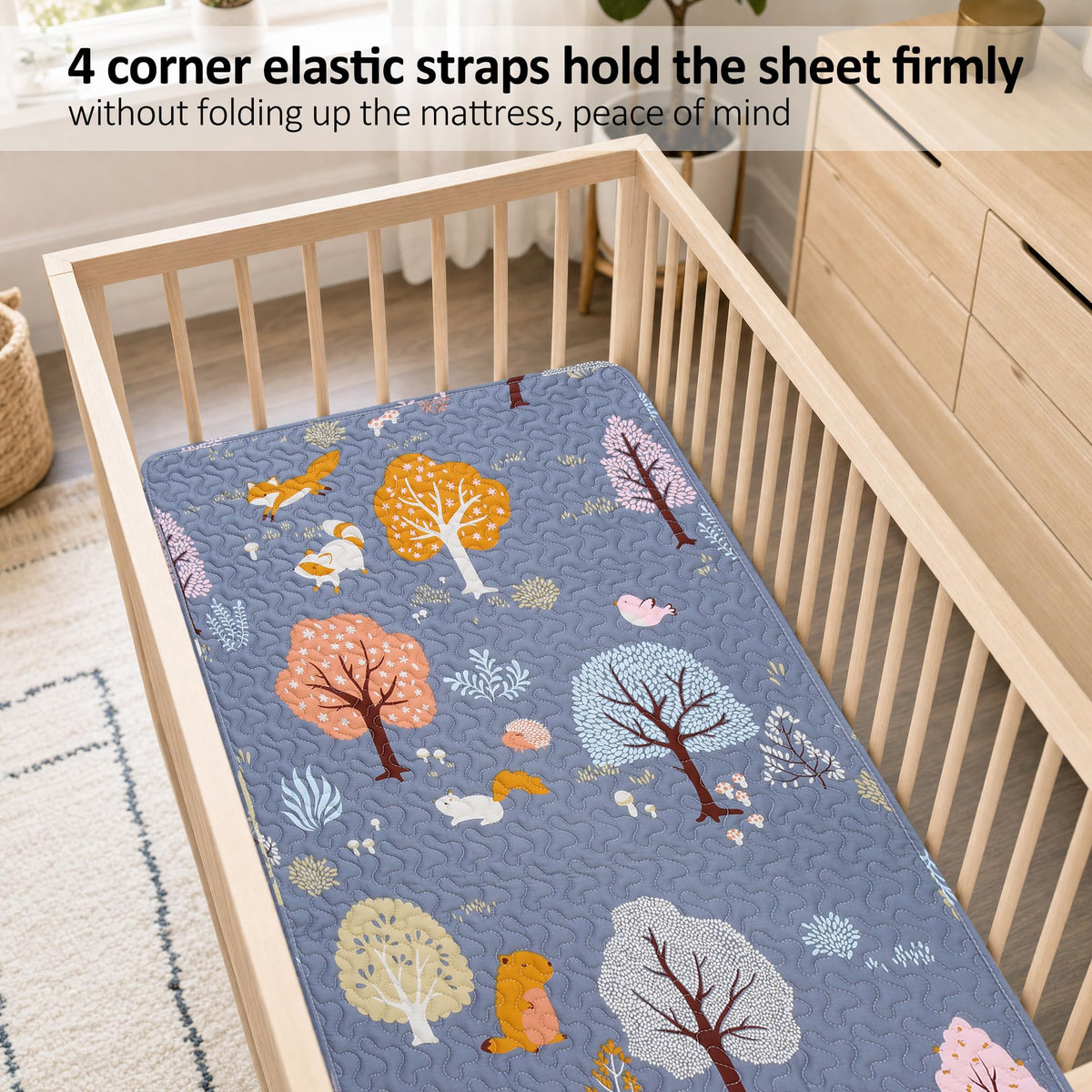 Soft Mini Crib Sheet Pack N Play Mattress Pad R94018