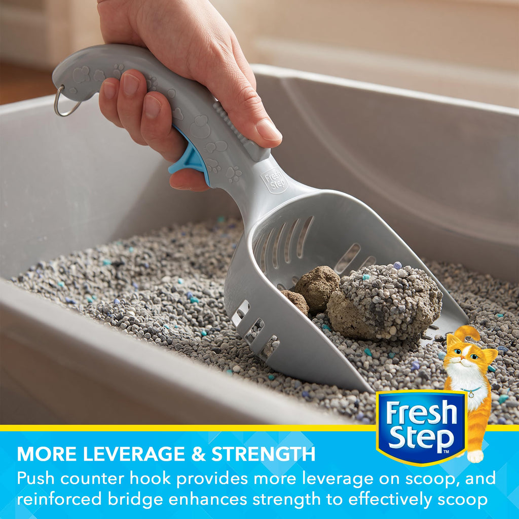 Cat Litter Scoop with Ergonomic Handle, 2-Pack D11494
