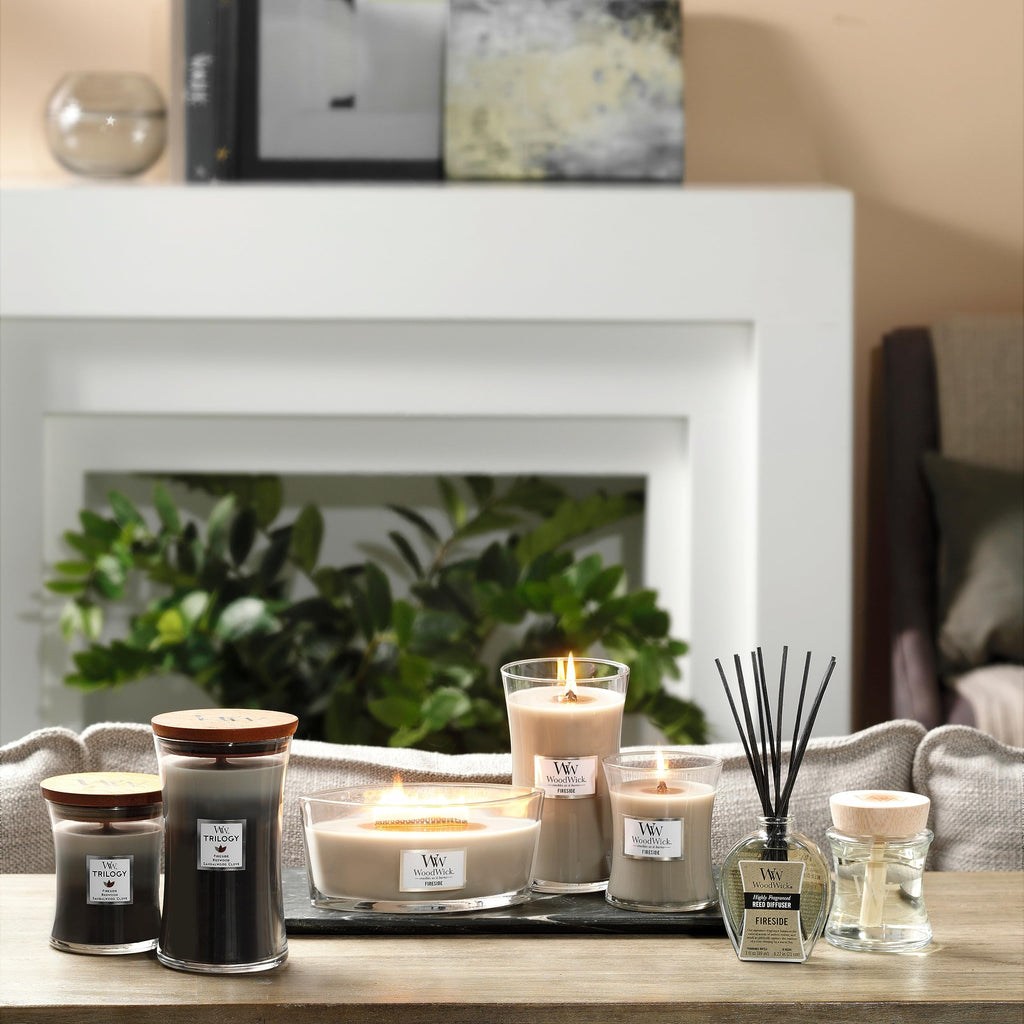 Scented Trilogy Candle with Crackling Wick K2469