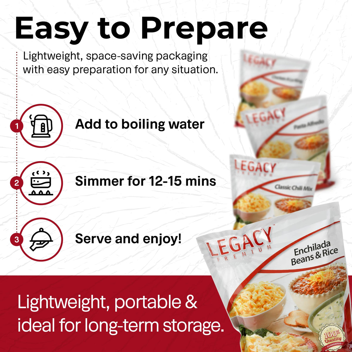 120 Serving Emergency Food Supply Bucket Z489927