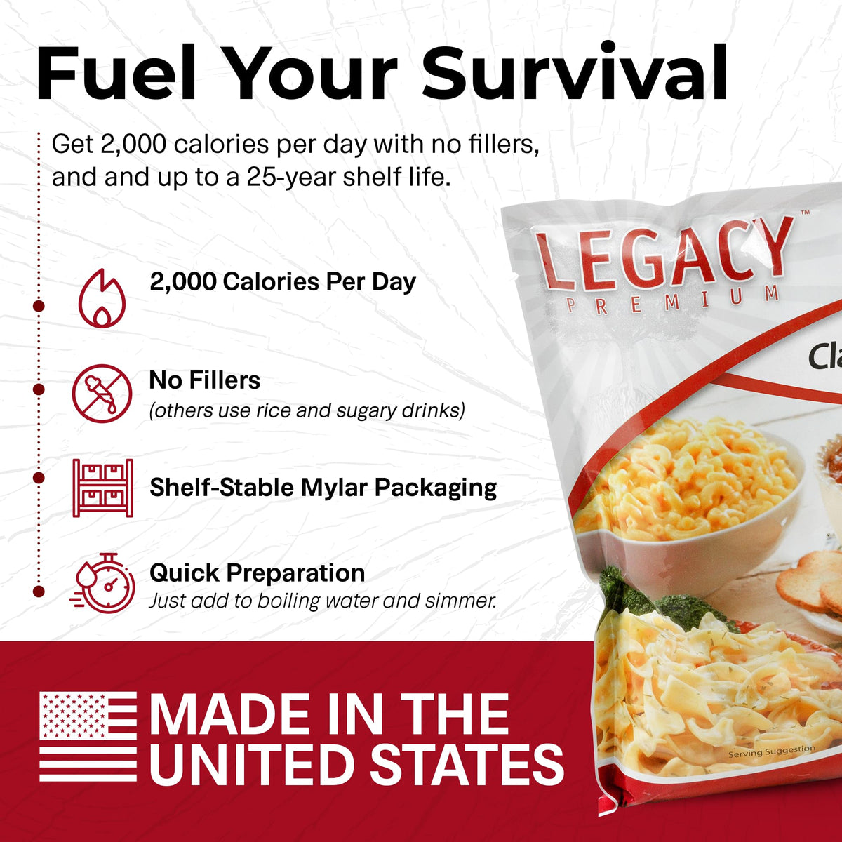 120 Serving Emergency Food Supply Bucket Z489927