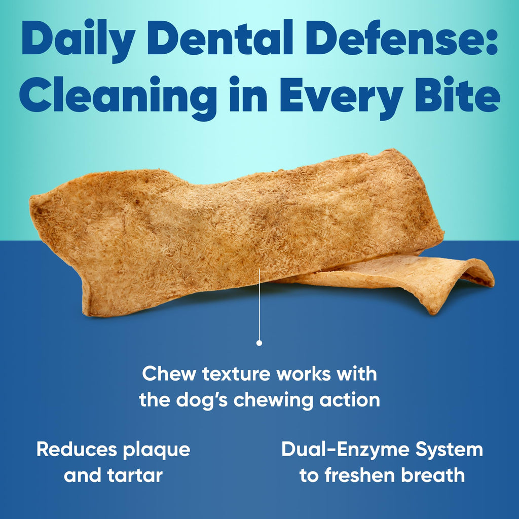 Large Tartar Control Enzymatic Oral Hygiene Chews for Dogs N5797