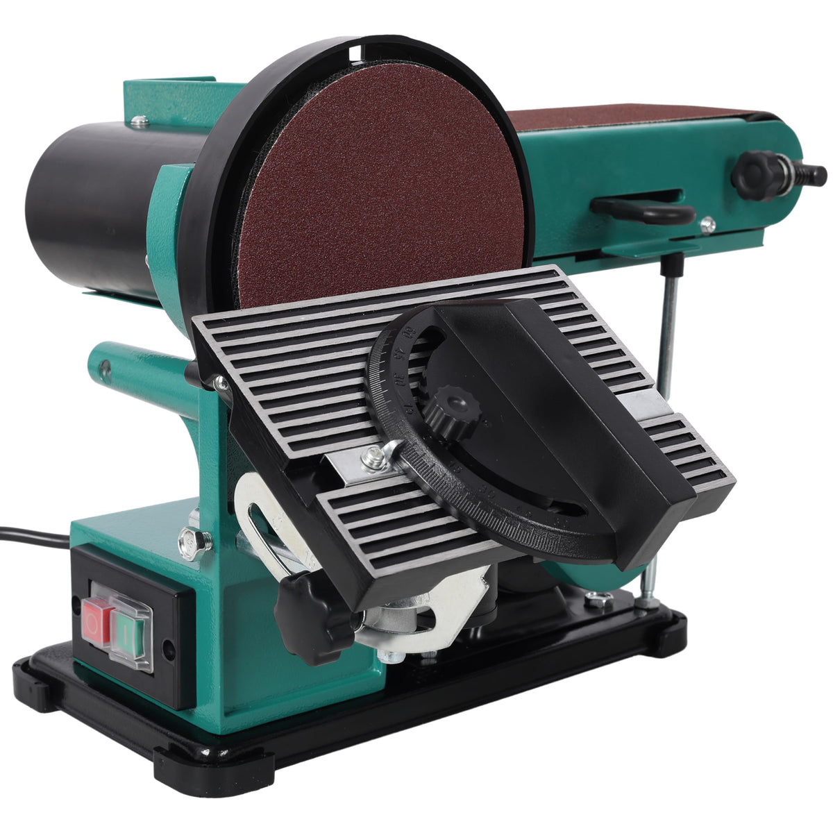 4 x 36 in. Belt Sander, 6" Disc Sander, 120V/60Hz Aluminum Worktable S48634