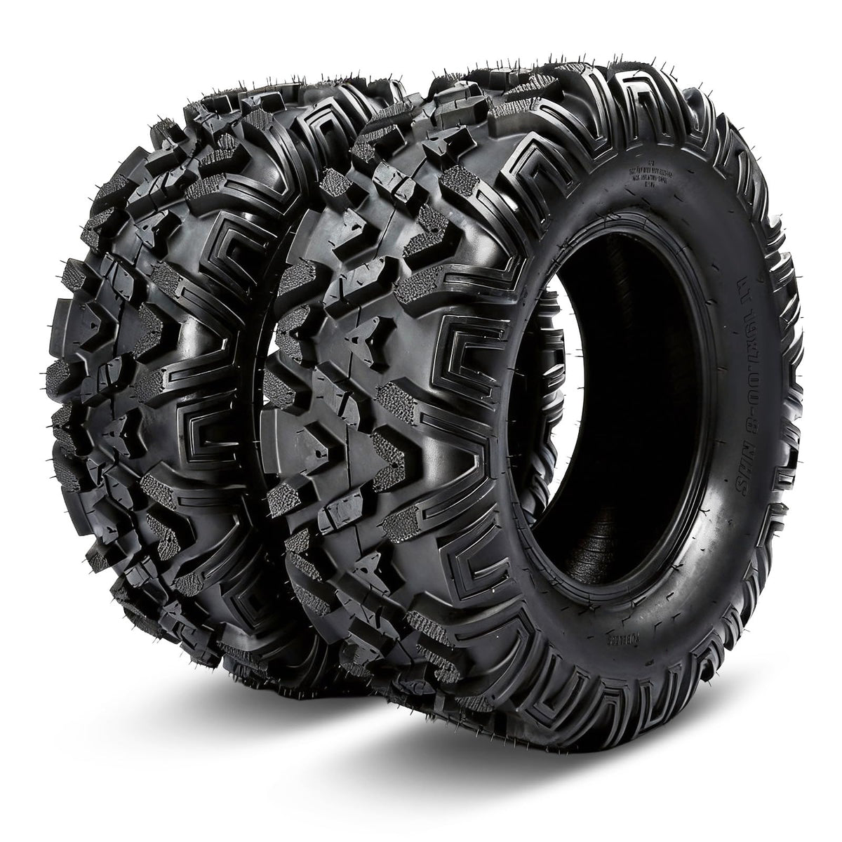 ATV Tires 19x7-8 4-Ply Tubeless Set of 2 P99394