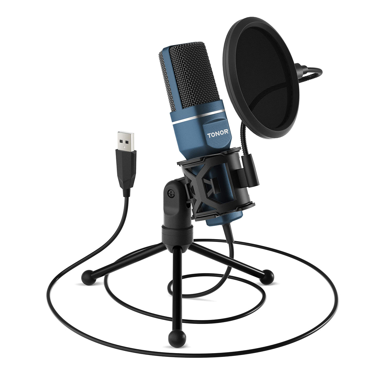 USB Microphone and Microphone Arm Stand M454810