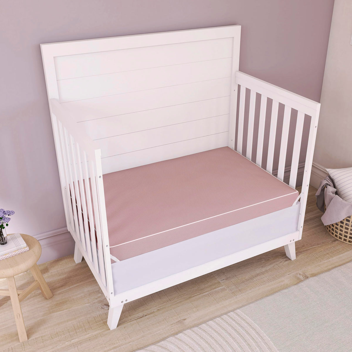 Extra Firm Dual-Sided Baby Crib Mattress with Breathable Fabric R725
