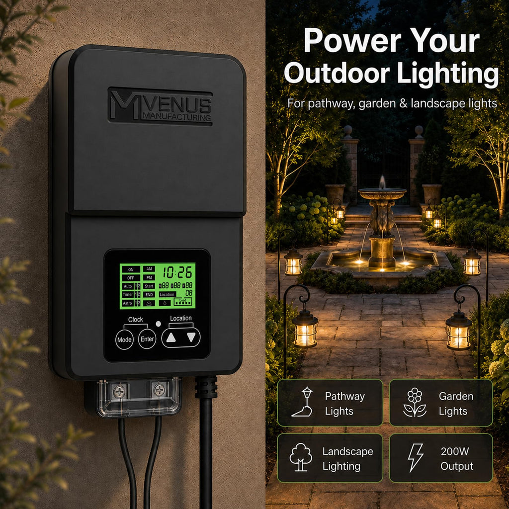 200W Low Voltage Landscape Lighting Transformer 12V E926145