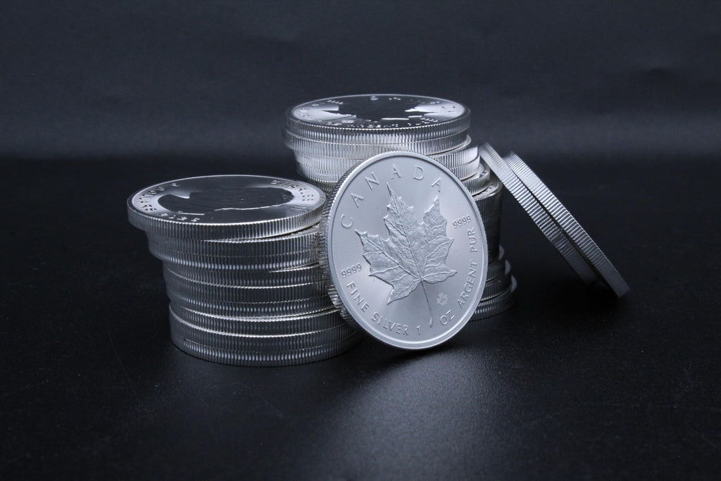 1 oz Canadian Maple Leaf Silver S4381
