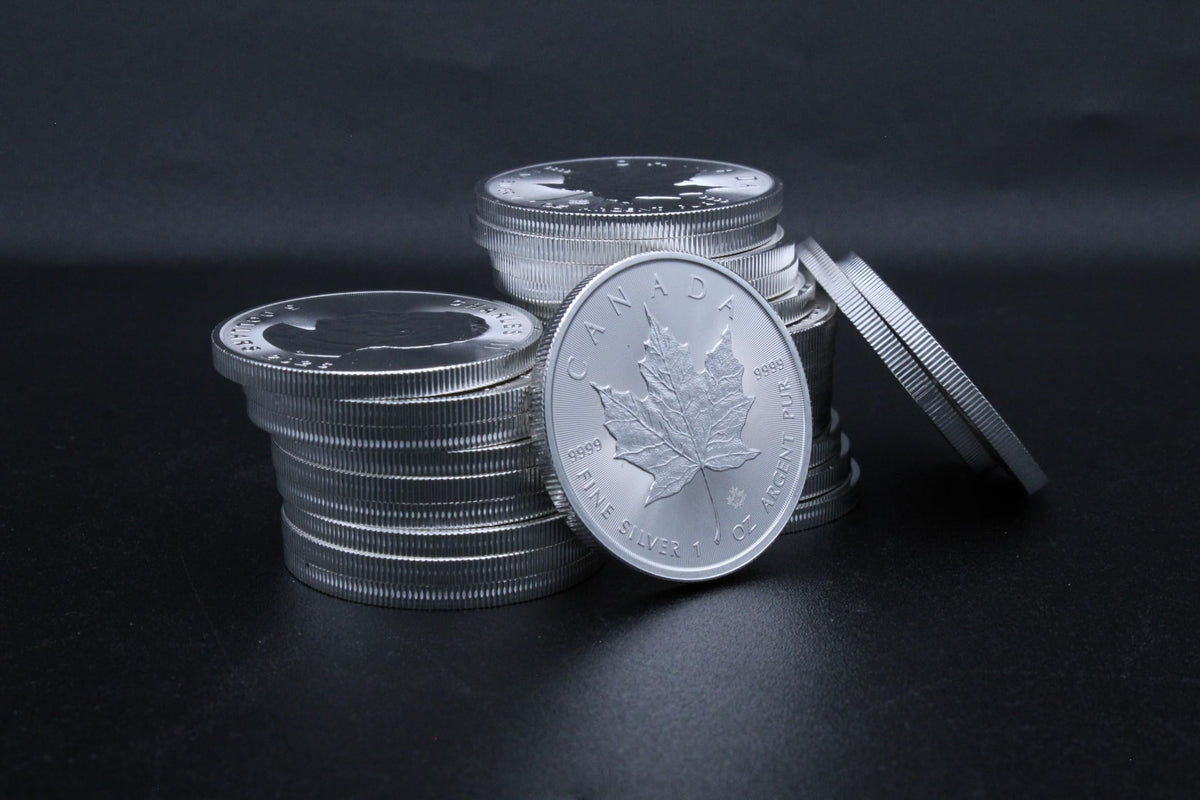 1 oz Canadian Maple Leaf Silver S4381